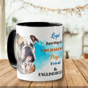 Engelsk bulldog Loyal Friend Mugg