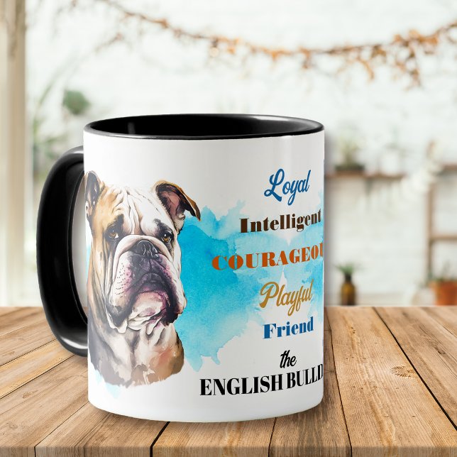 Engelsk bulldog Loyal Friend Mugg (Skapare uppladdad)