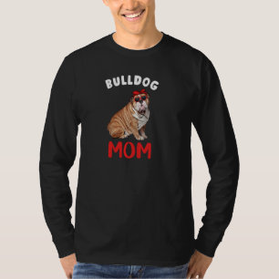 Engelsk bulldog Mamma Mamma Hund älskare Owner Bul T Shirt