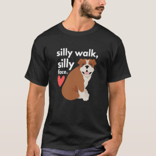 Engelsk bulldog Squishy Ansikte Squishy Butt 1 T Shirt
