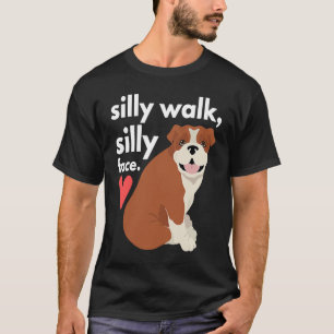 Engelsk bulldog Squishy Ansikte Squishy Butt 1 T Shirt