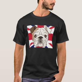 Engelsk bulldogg & fackliga jackmanar utslagsplats t shirt