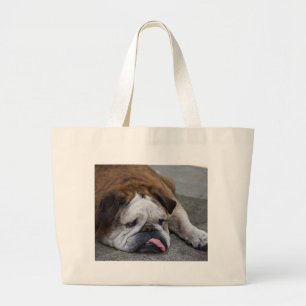 Engelsk bulldogg jumbo tygkasse