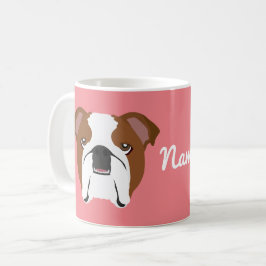 Engelsk Bulldogg Kaffe Mugg