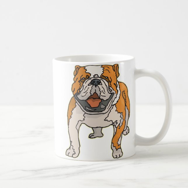 Engelsk bulldogg kaffemugg (Höger)