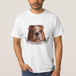 Engelsk bulldogg tee shirt