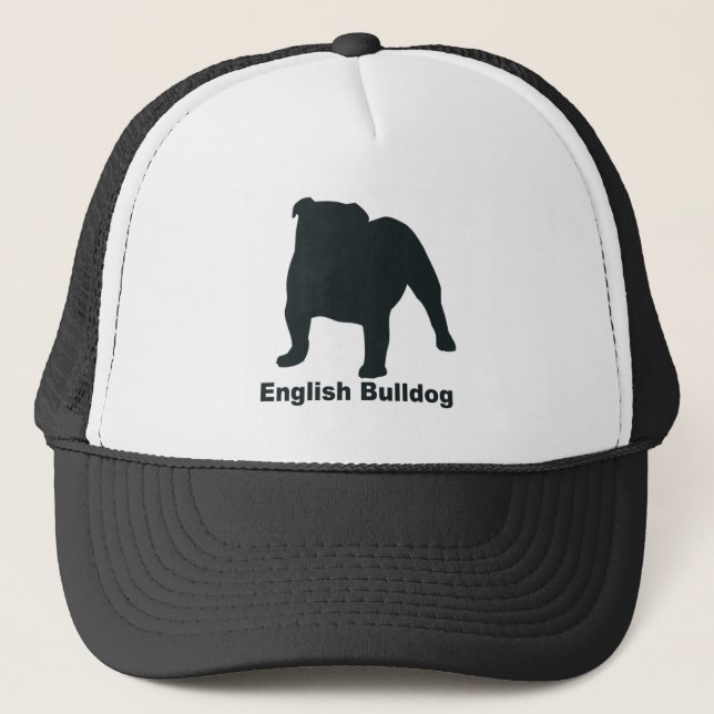 Engelsk bulldogg truckerkeps (Framsida)