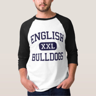 Engelsk - bulldoggar - kick - Jamaica slätt Tee Shirt