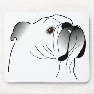 Engelsk bulldoggmousepad musmatta