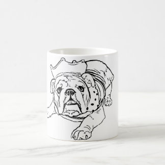 Engelsk bulldoggmugg kaffemugg