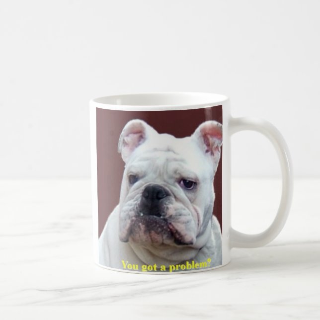 Engelsk bulldoggmugg kaffemugg (Höger)