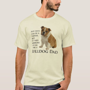 Engelsk bulldoggpappaT-tröja T-shirt