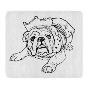 Engelsk bulldoggskärbräda