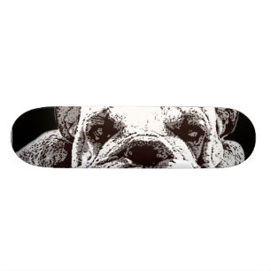 Engelsk bulldoggSkateboard Skateboard Bräda 19,5 Cm