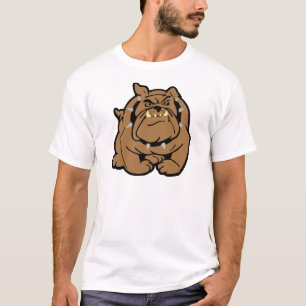 Engelsk bulldoggtecknad t shirt