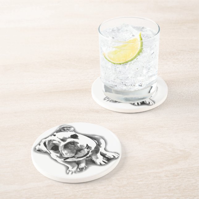 Engelsk bulldoggvalpkustfartyg underlägg (Sidan)