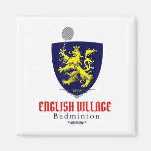 Engelsk By Badmintonlag Mountain Brook Alab Magnet