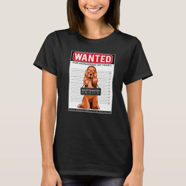 Engelsk Cocker Spaniel Hundras  25 T Shirt (Framsida)