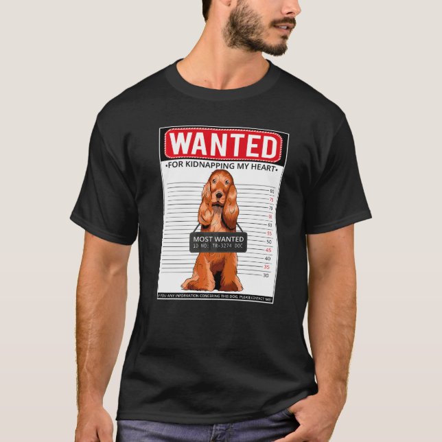 Engelsk Cocker Spaniel Hundras  25 T Shirt (Framsida)