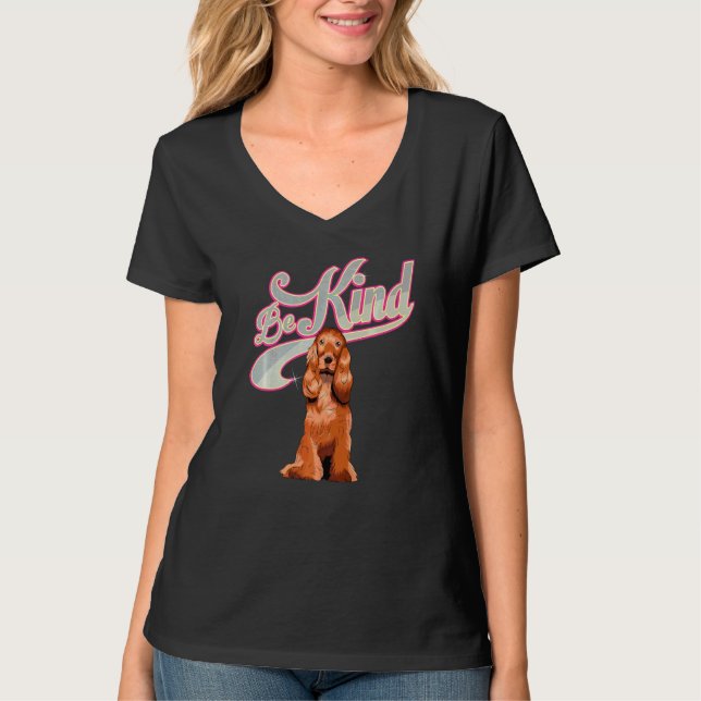 Engelsk Cocker Spaniel Hundras 29 T Shirt (Framsida)