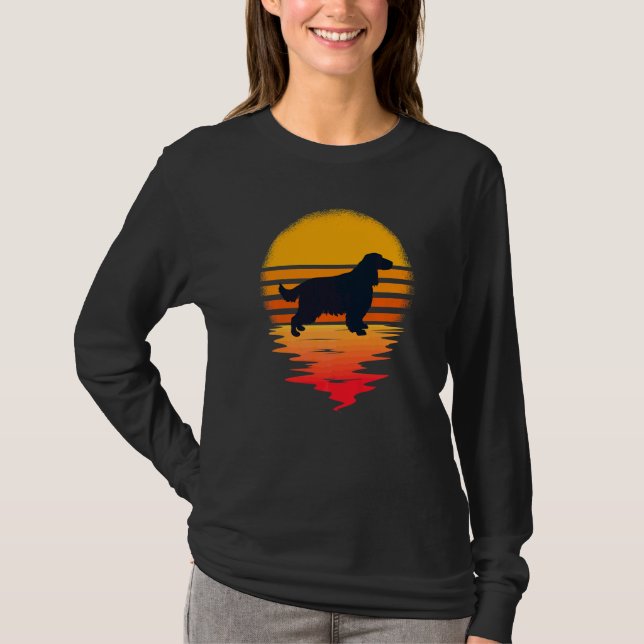 Engelsk Cocker Spaniel Hundras  4 T Shirt (Framsida)