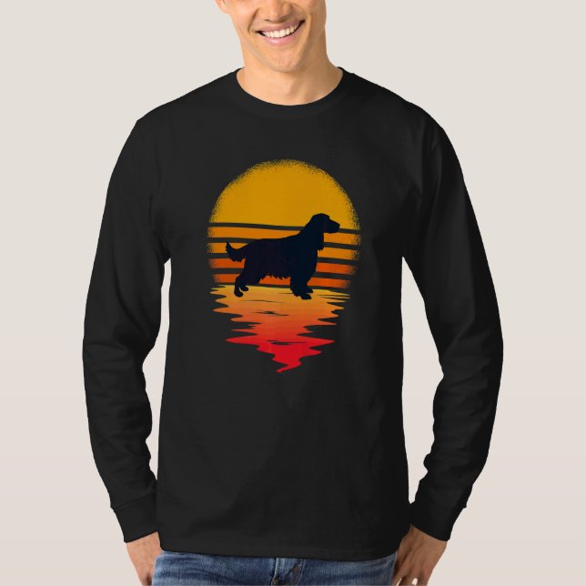 Engelsk Cocker Spaniel Hundras  4 T Shirt (Framsida)