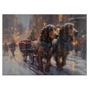 Engelsk Cocker Spaniel Julhögtidssäsong