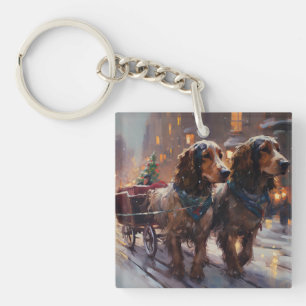 Engelsk Cocker Spaniel Julhögtidssäsong