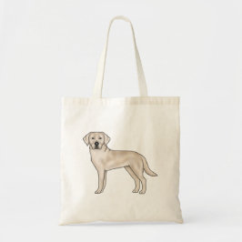 Engelsk Cream Labrador Retriever Hund Konst Tygkasse