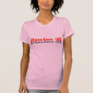 (engelsk) damskjorta för psalm 91, tee shirt