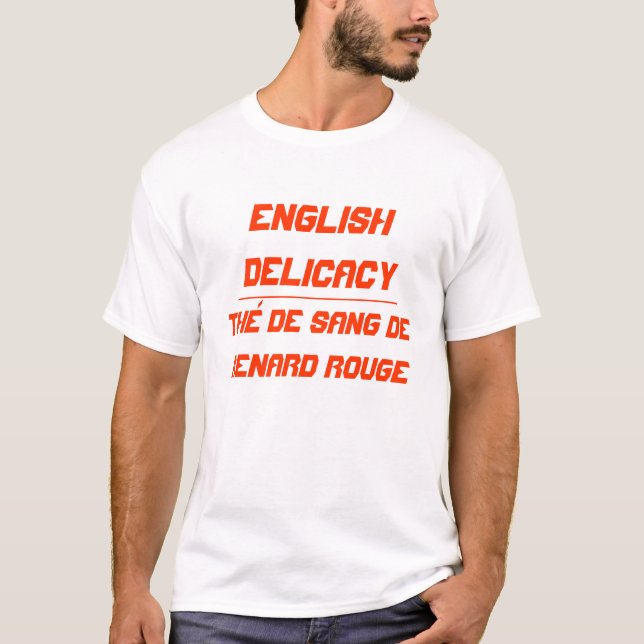 Engelsk delikat tee (Framsida)