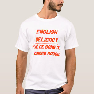 Engelsk delikat tee shirt