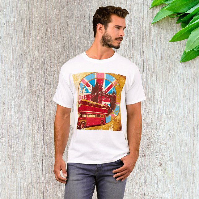Engelsk Dubbla Decker Buss T Shirt (Skapare uppladdad)