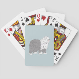 Engelsk Fårhund Casinokort