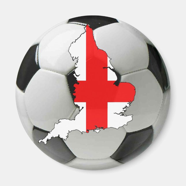 Engelsk fotboll magnet (Framsidan)