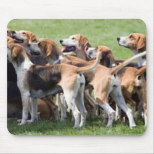 Engelsk Foxhound Mousepad Musmatta