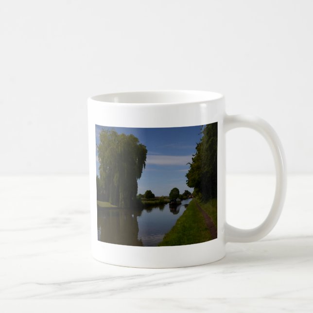 Engelsk kanalscen kaffemugg (Höger)