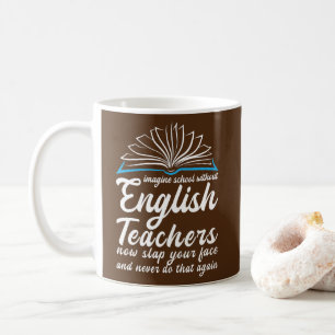 Engelsk lärare kaffemugg