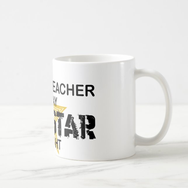 Engelsk lärarerockstjärna kaffemugg (Höger)