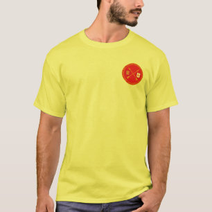 Engelsk Longbowdubbla skyddar förseglar skjortan T Shirt