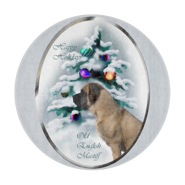 Engelsk Mastiff-jul (Framsidan)