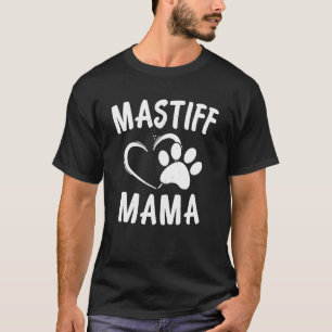 Engelsk Mastiff Mamma Present Husdjursälskare Kläd T Shirt
