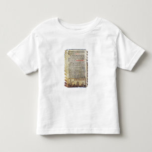 Engelsk miniatyr, "Medica" som illustrerar en Tee
