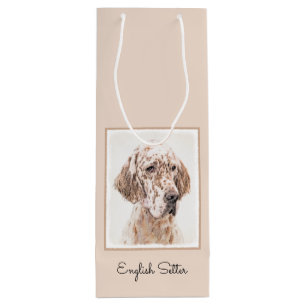 Engelsk Orange Belton Painting Hund Art