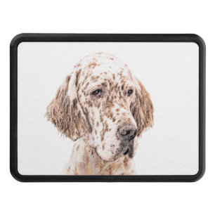 Engelsk Orange Belton Painting Hund Art Dragkroksskydd