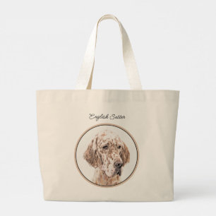 Engelsk Orange Belton Painting Pet-Hund Jumbo Tygkasse