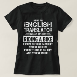 Engelsk översättare t shirt