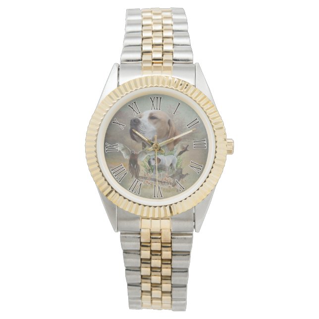 Engelsk pekare armbandsur (Framsida)