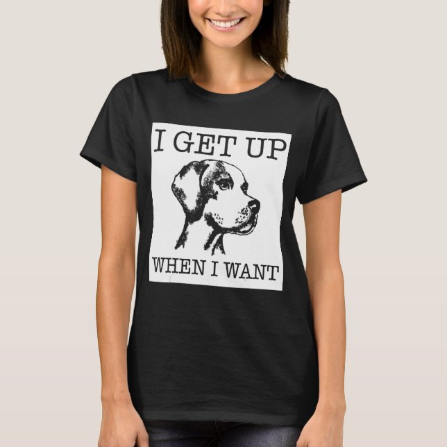 Engelsk pekare, hund t shirt (Framsida)