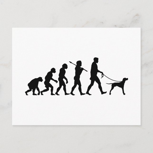 Engelsk pekare vykort (Framsida)